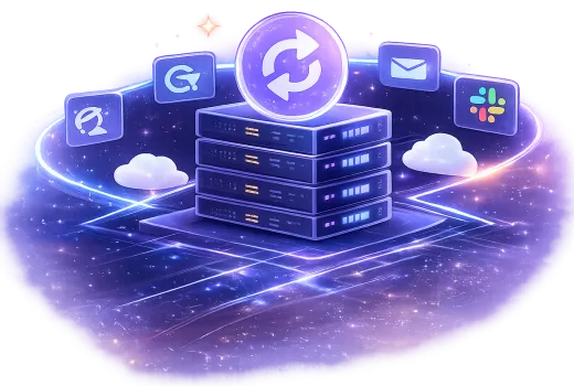 Workflow Automation 3d Illustration