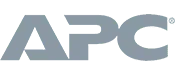 Apc logo in grayscale