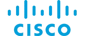 Cisco logo in grayscale