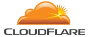 Cloud flare logo in color