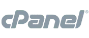 Cpanel logo in grayscale