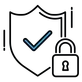 Icon for fortified data security in dedicated server page vpsmalaysia