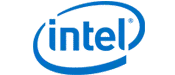 Intel logo in color