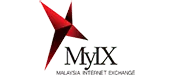 Myix logo in grayscale