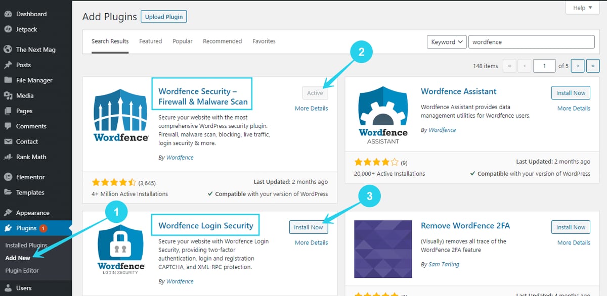 The steps on how to add new plugin