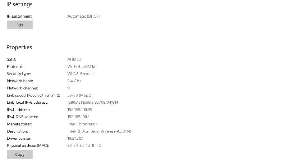 Find Your PC IP Address