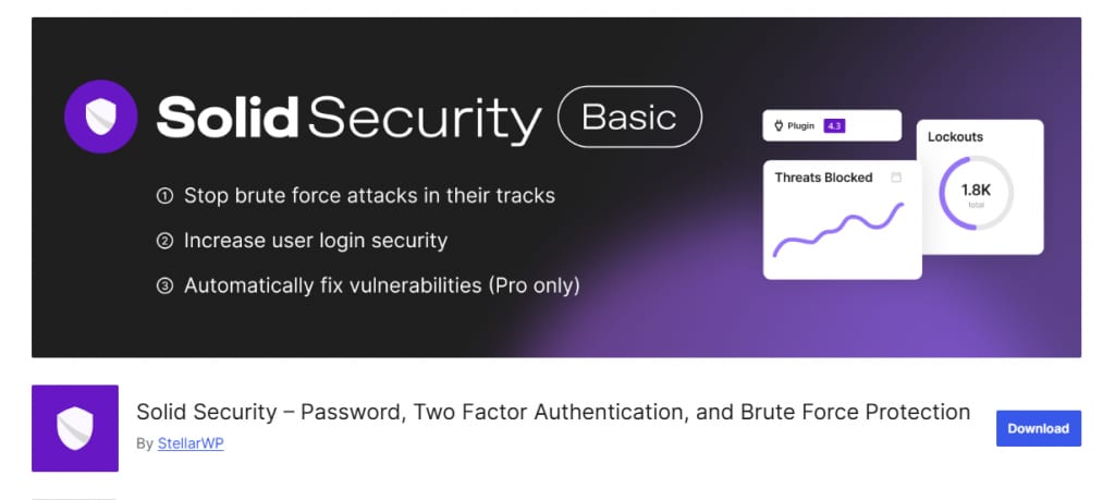 iThemes Security (now Solid Security) Plugin