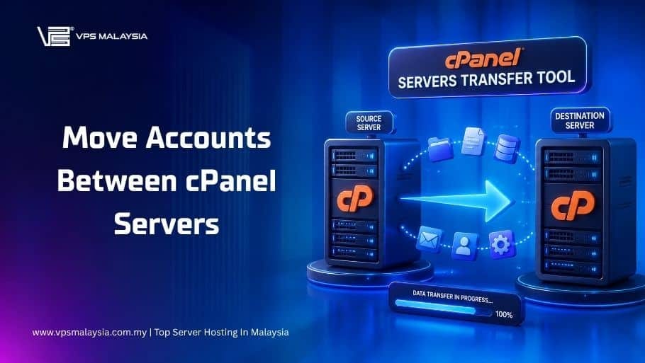 Move Accounts Between cPanel Servers Using the Transfer Tool