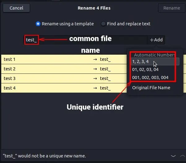 Unique Identifiers