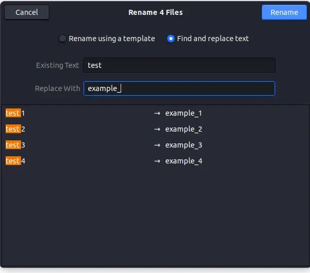Find and Replace Text