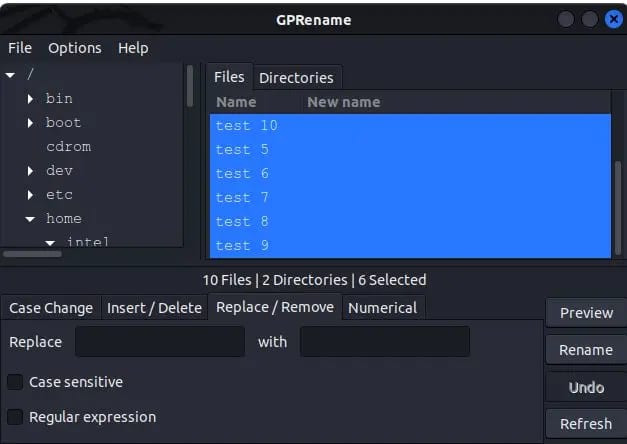 Choose Multiple Files To Rename